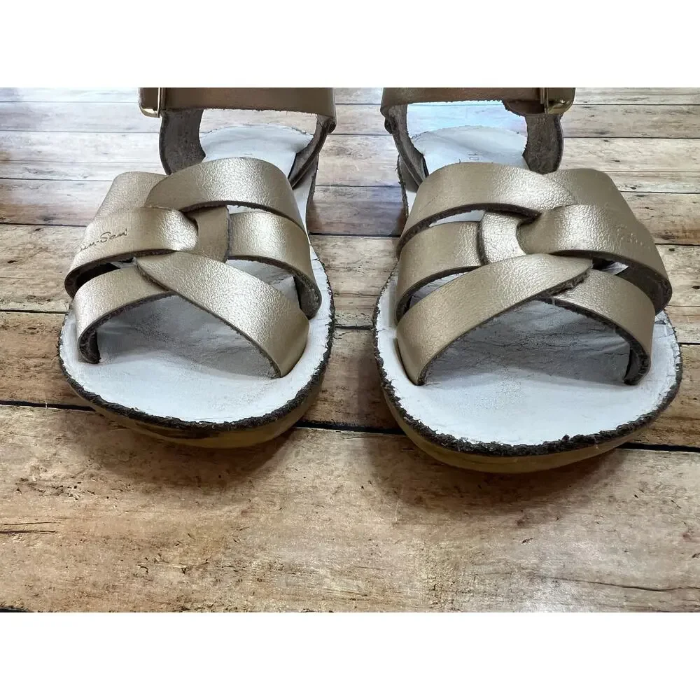 Salt-water Sun San Swimmer Gold Size 10